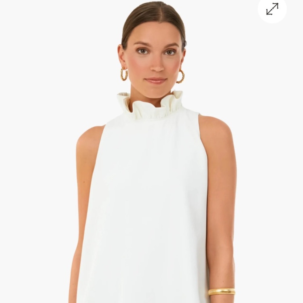 Tuckernuck Mason Blouse, Size Small white